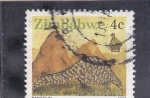 Stamps Zimbabwe -  PANGOLIN