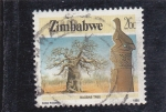 Sellos de Africa - Zimbabwe -  BAOBAB