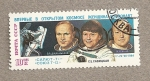 Stamps Russia -  Tripulación cosmonautas