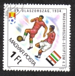 Stamps Hungary -  Copa Mundial de Futbol, España 82