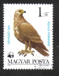 Stamps Hungary -   Aves rapaces protegidas