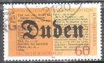 Stamps Germany -  100 años diccionario de ortografía por Konrad Duden.