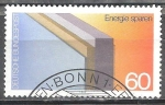 Stamps Germany -  Ahorro de energía,pared aislada.