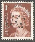 Stamps Australia -  Isabel II