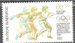 Stamps Germany -   Para el deporte, los Juegos Olímpicos y los Juegos Olímpicos de los discapacitados en 1984.