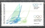 Stamps Germany -  Para el deporte, los Juegos Olímpicos de 1984.
