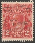 Stamps : Oceania : Australia :  King George V