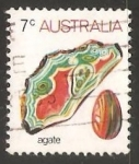 Sellos de Oceania - Australia -  Agate