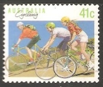 Sellos de Oceania - Australia -  Cycling - ciclismo