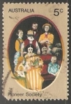 Stamps : Oceania : Australia :  Pioneer Society