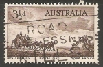 Stamps Australia -  19th century royal mail