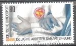 Sellos de Europa - Alemania -  100 años de Trabajadores de la Federación Samaritano.