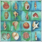 Stamps : Europe : Malta :  CONCHAS  MARINAS