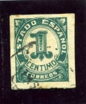 Stamps Spain -  Cifras