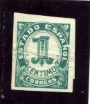 Stamps Spain -  Cifras