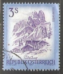 Stamps Austria -  Bischofsmütze