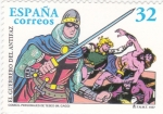 Stamps Spain -  EL GUERRERO DEL ANTIFAZ-comics (24)