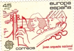 Sellos de Europa - Espa�a -  EUROPA-JOVEN ORQUESTA NACIONAL (24)