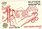 Sellos de Europa - Espaa -  EUROPA-JOVEN ORQUESTA NACIONAL (24)