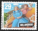 Stamps United States -  2141 - Comedia musical: Oklahoma!