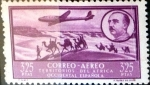 Stamps Spain -  Intercambio jxi 1,25 usd 3,25 ptas. 1951