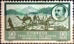 Stamps Spain -  Intercambio jxi 0,25 usd 90 cents. 1950