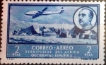 Stamps Spain -  Intercambio jxi 0,65 usd 2 ptas. 1951