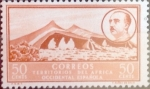 Stamps Spain -  Intercambio jxi 0,20 usd 50 cents. 1950