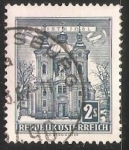 Stamps Austria -  Church of Grace, Christkindl