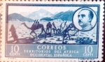Stamps : Europe : Spain :  Intercambio 0,20 usd 10 cents. 1950