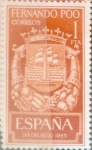 Stamps Spain -  Intercambio 0,25 usd 1 pts. 1965