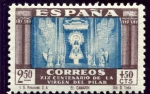 Stamps Spain -  XIX Centenario de la venida de la Virgen del Pilar. Camarín de Nuestra Señora