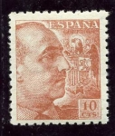 Stamps Spain -  Generlal Franco