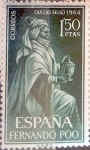 Stamps Spain -  Intercambio cr2f 0,30 usd 1,50 ptas. 1964