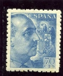 Stamps Spain -  Generlal Franco