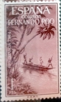 Stamps Spain -  Intercambio cr2f 0,25 usd 1 pta. 1964
