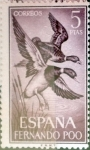 Stamps Spain -  Intercambio 1,50 usd 5 ptas. 1964