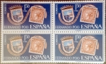 Stamps Spain -  Intercambio 1,20 usd 4 x 1,50 ptas. 1968