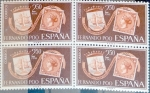 Sellos de Europa - Espa�a -  Intercambio 1,60 usd 4 x 2,50 ptas. 1968