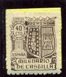 Stamps Spain -  Milenario de Castilla. Burgos