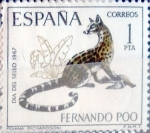 Stamps Spain -  Intercambio fd2a 0,30 usd 1 pta. 1967