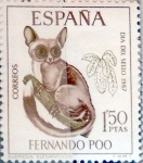 Stamps Spain -  Intercambio m1b 0,30 usd 1,50 ptas. 1967