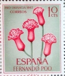 Stamps Spain -  Intercambio m2b 0,25 usd 10 cents. 1967