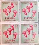 Stamps Spain -  Intercambio 1,00 usd 4 x 10 cents. 1967