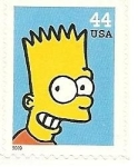 Sellos del Mundo : America : Estados_Unidos : The Simpsons - Burt