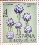 Stamps Spain -  Intercambio nf4b 0,35 usd 4 ptas. 1967