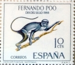 Stamps Spain -  Intercambio m1b 0,30 usd 10 cents. 1966