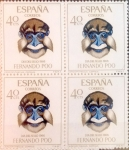 Sellos de Europa - Espaa -  Intercambio 1,20 usd 4 x 40 cents. 1966