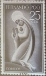 Sellos de Europa - Espa�a -  Intercambio 0,25 usd 25 cents. 1960