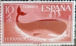 Stamps Spain -  Intercambio fd2a 0,30 usd 10 + 5 cents. 1961